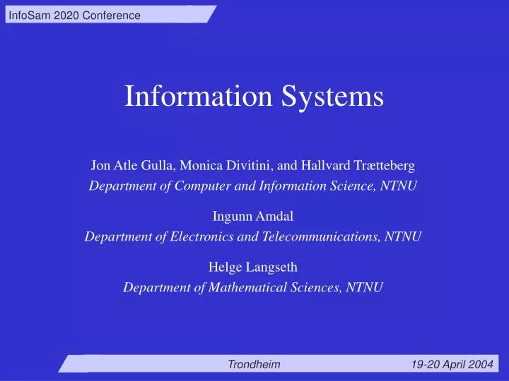 information systems