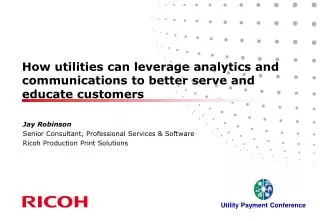 How utilities can leverage analytics and communications to better serve and educate customers