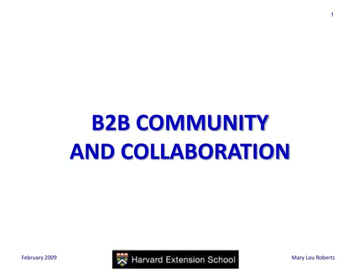 b2b community and collaboration