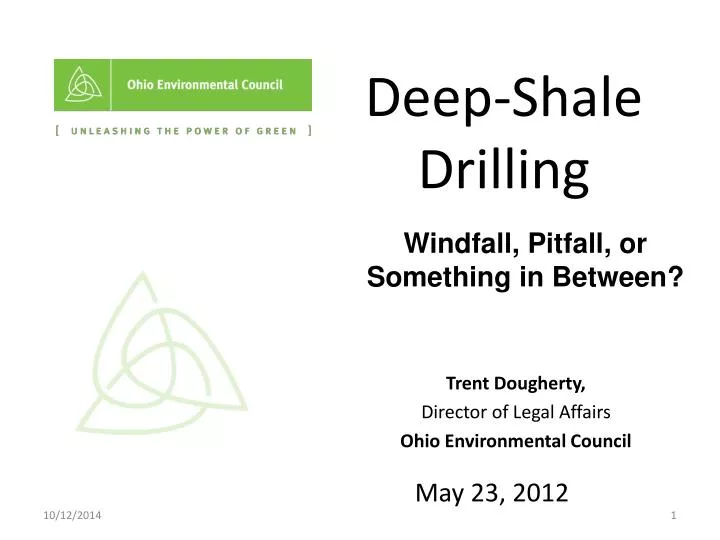 deep shale drilling