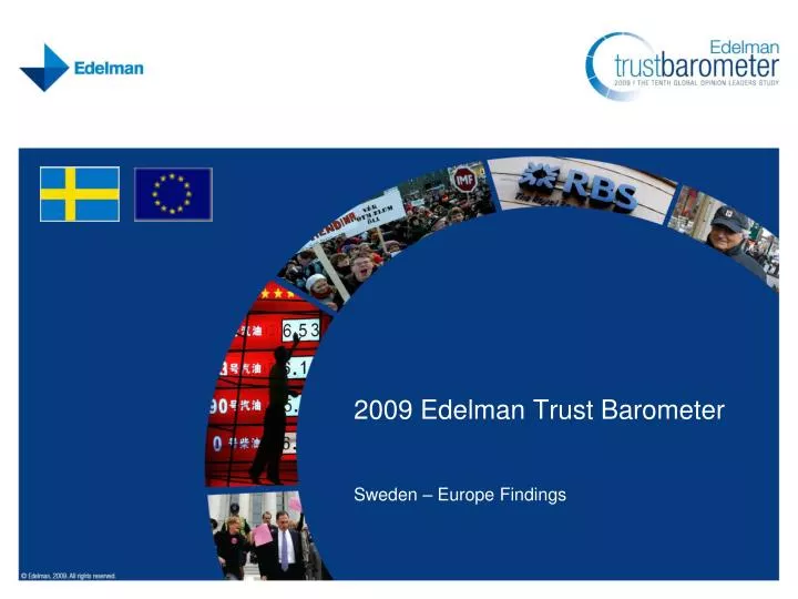 2009 edelman trust barometer