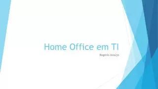 home office em ti