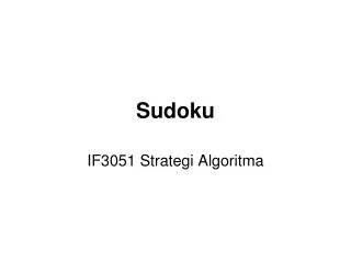 sudoku