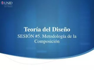 teor a del dise o