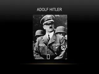 adolf hitler