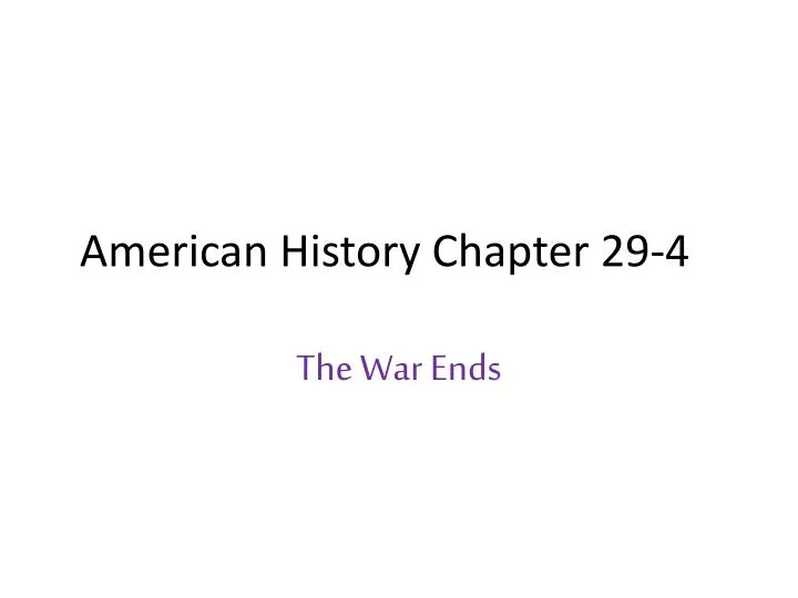 american history chapter 29 4