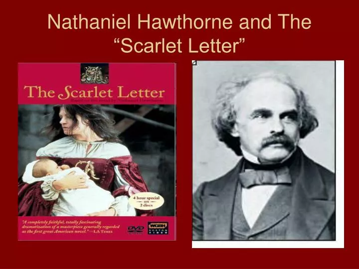 nathaniel hawthorne and the scarlet letter