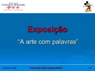 exposi o