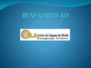 bem vindo ao
