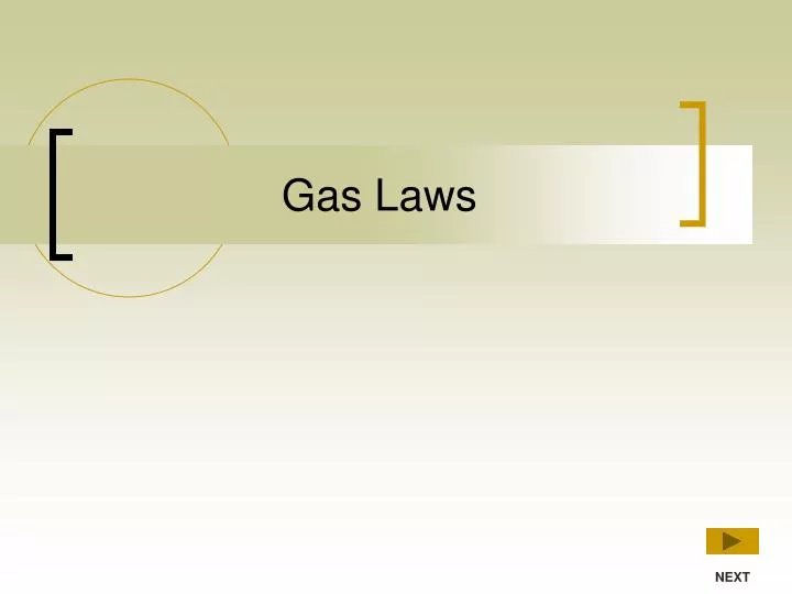 gas laws