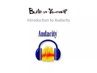 Introduction to Audacity