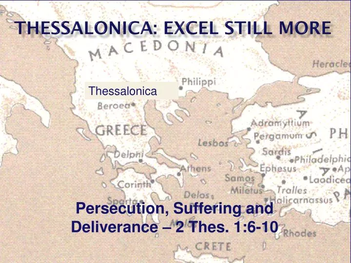 thessalonica excel still more