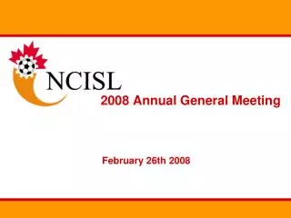 2008 Annual General Meeting