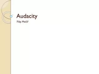 audacity