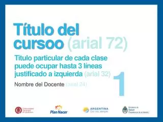 t tulo del cursoo arial 72