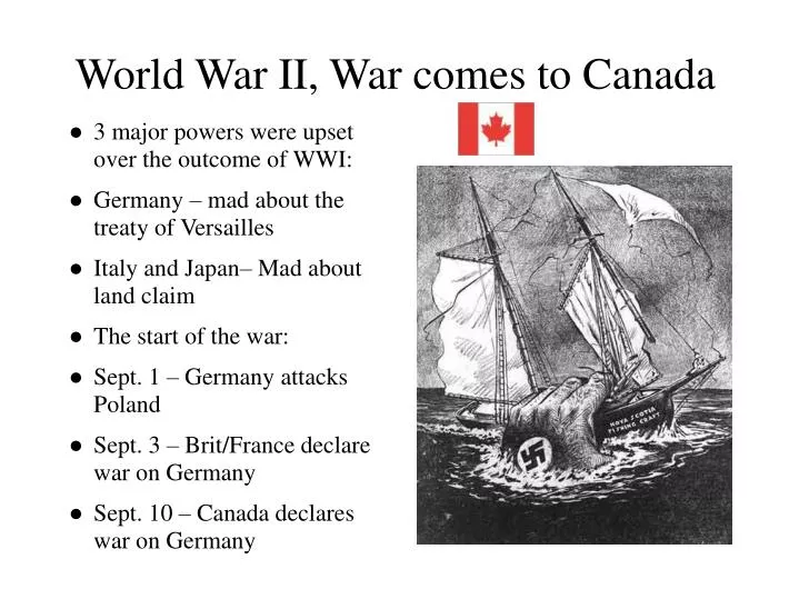 world war ii war comes to canada