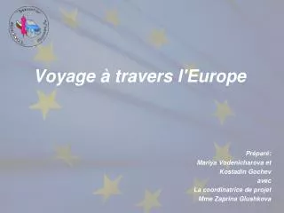 voyage travers l europe