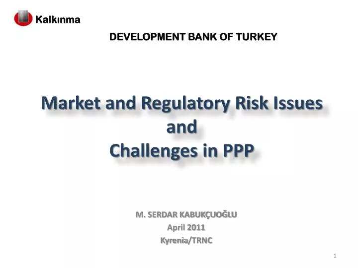 market and regulatory risk issues and challenges in ppp