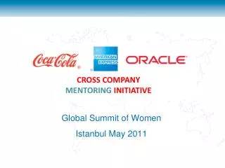 Global Summit of Women Istanbul May 2011