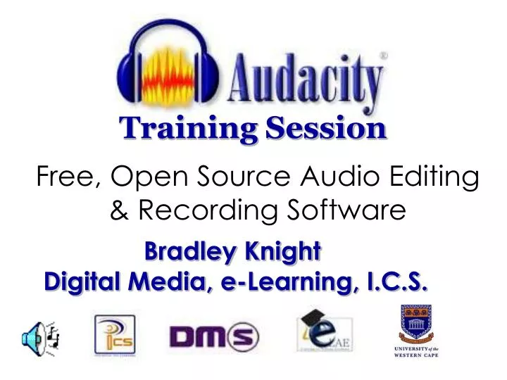 free open source audio editing recording software