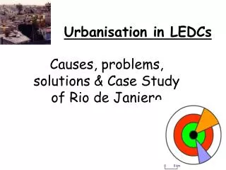 Urbanisation in LEDCs
