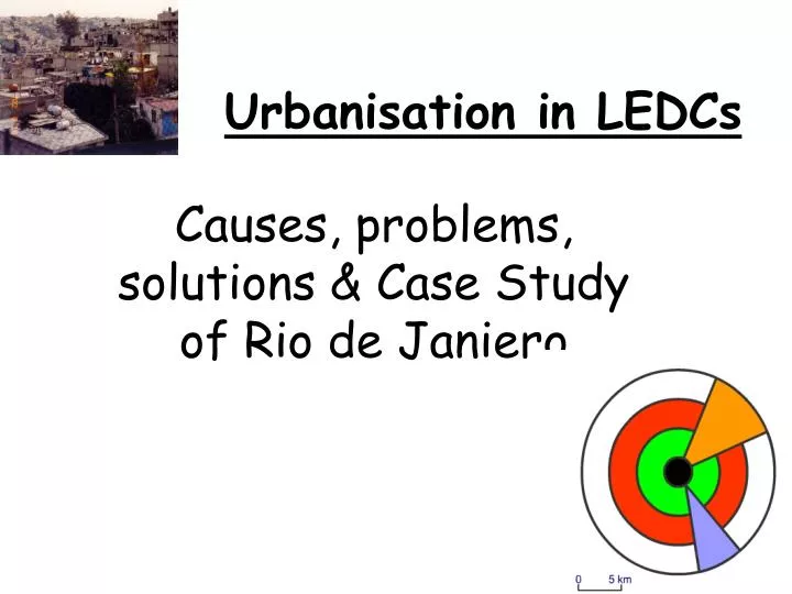 urbanisation in ledcs