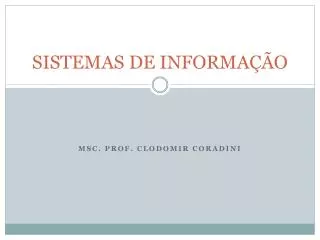 sistemas de informa o