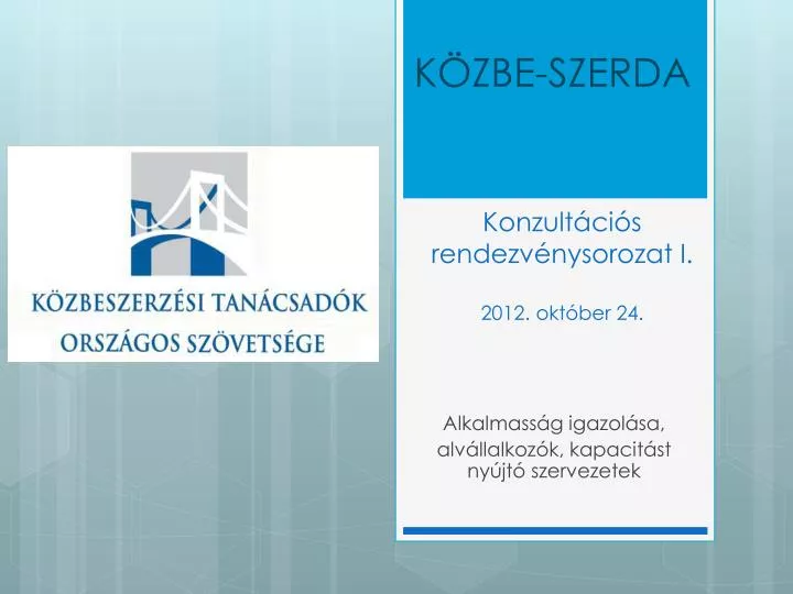 konzult ci s rendezv nysorozat i 2012 okt ber 24