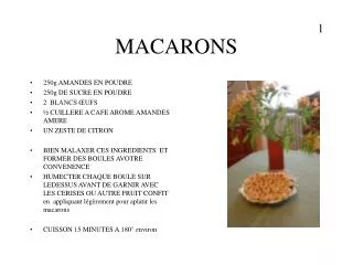 macarons