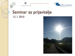 seminar za prijavitelje