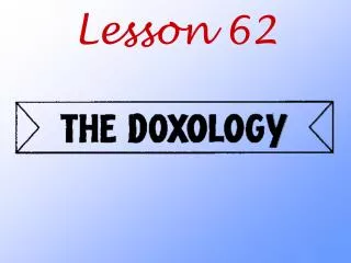 Lesson 62