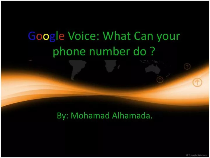 g o o g l e voice what can your phone number do