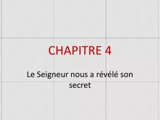 chapitre 4