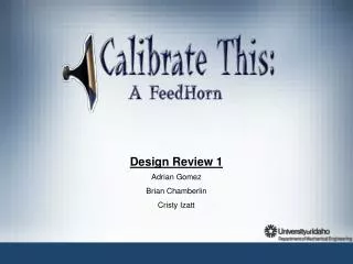 Design Review 1