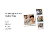 Knowledge Transfer Partnerships - slide 1