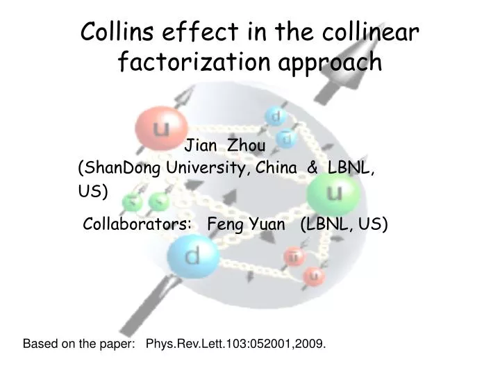 collins effect in the collinear factorization approach