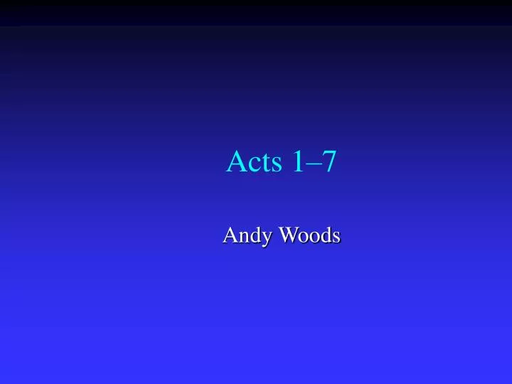 acts 1 7