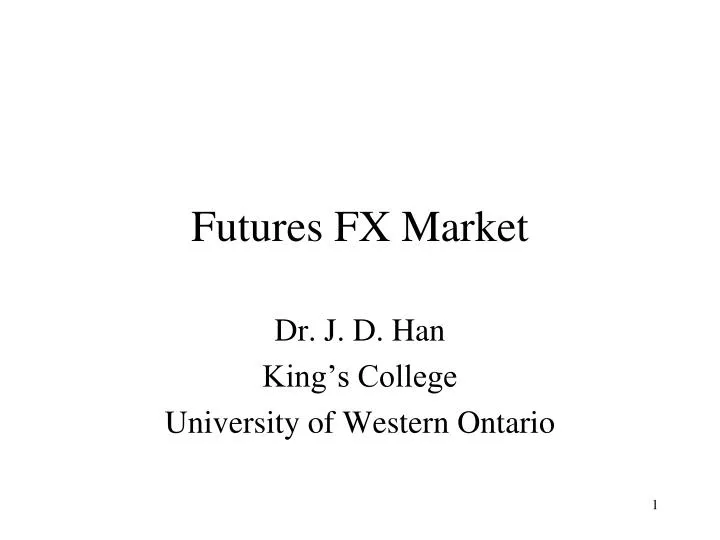 futures fx market