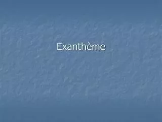 exanth me
