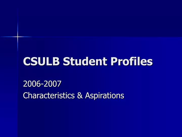 csulb student profiles