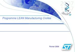 programme lean manufacturing crolles