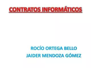 contratos inform ticos