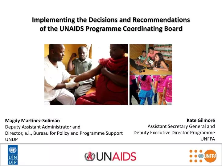 implementing the decisions and recommendations of the unaids programme coordinating board