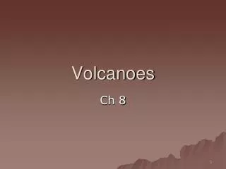 Volcanoes