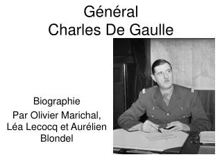 g n ral charles de gaulle