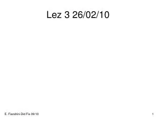 lez 3 26 02 10