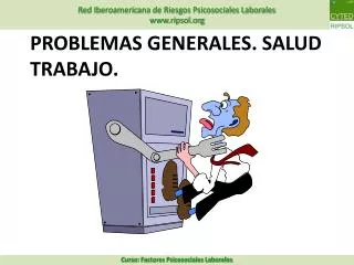 problemas generales salud trabajo