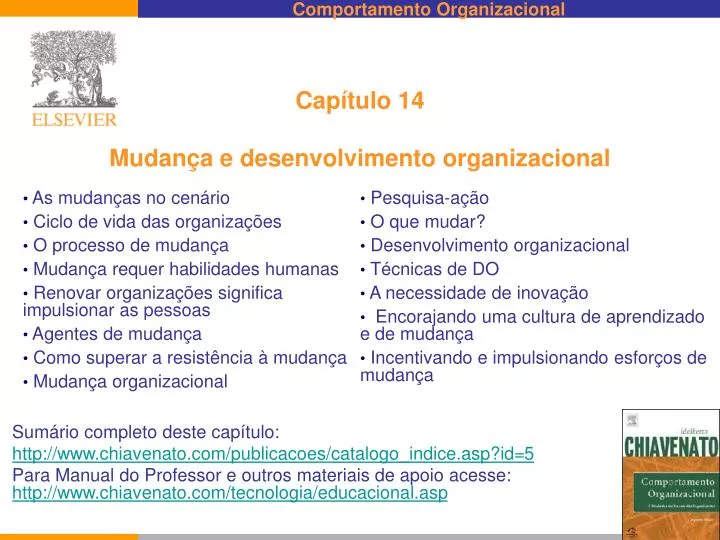 cap tulo 14 mudan a e desenvolvimento organizacional