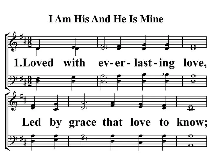 i am his and he is mine