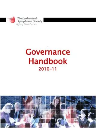 Governance Handbook 2010-11